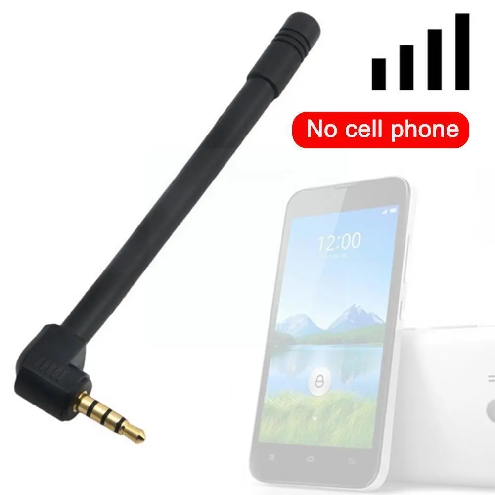 

2dbi Phone Universal Signal Booster External Wireless 2.5mm Antenna Professional Fm Jack External Radio 3.5mm Antenna Z6c6