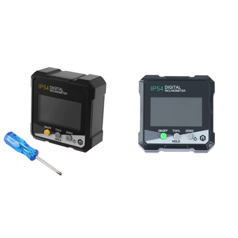 

Digital Inclinometer With Backlight Protractor Slope Meter Angle Ruler Single-Side Magnetic Electronic Goniometer