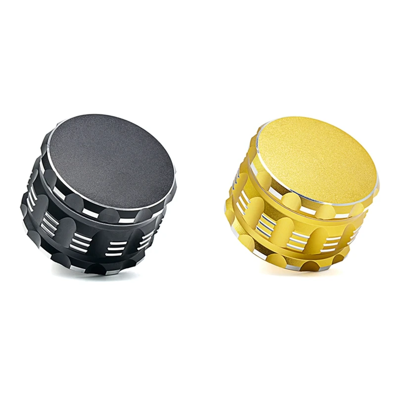 Herb Grinder With Pollen Catcher Large 4 Piece 2.5 Inch Spice Grinder For Herb Spice Premium Aluminium Grinder