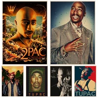 hip hop 2pac legend star movie posters for living room bar decoration aesthetic art wall painting