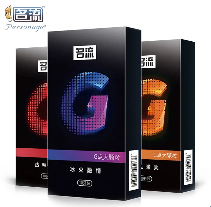 Персонаж 30 шт/3 Box точки G презервативы большие частицы стимуляции для полового