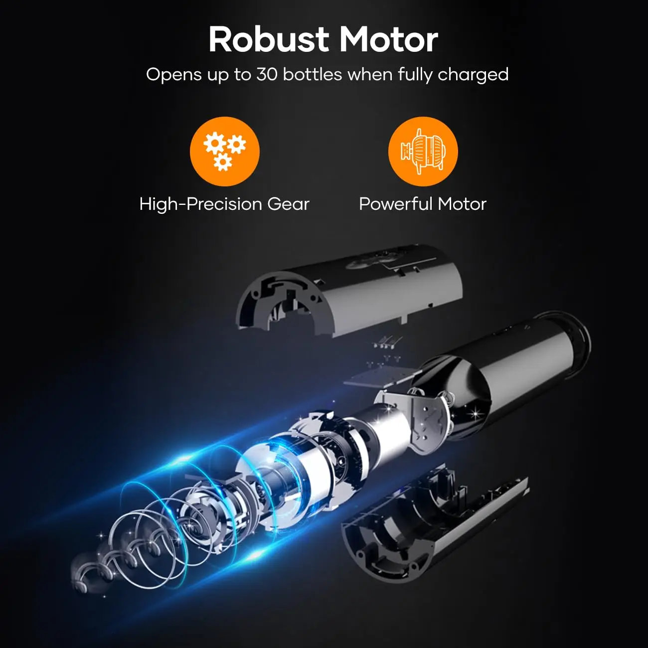 Электрическая открывалка для бутылок вина 4 в 1 перезаряжаемые открывалки