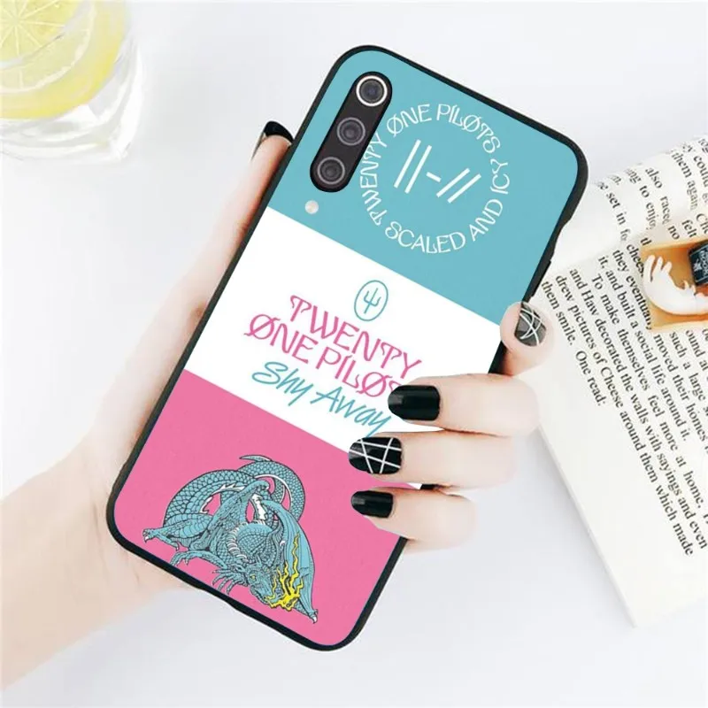 Scaled Icy Twenty One Pilots Phone Case For Xiaomi Redmi Note 11 10 9T 8 7 Pro Redmi 10 9 9A 9C 8 7 6 Soft Black Phone Cover images - 6