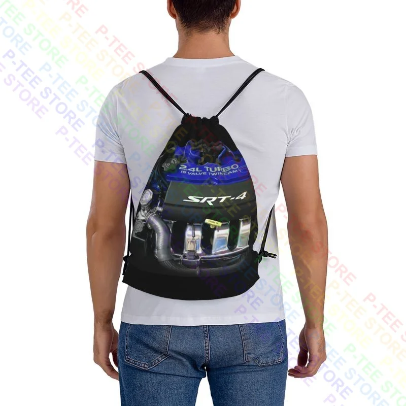 Неоновая спортивная сумка на шнурке с двигателем л