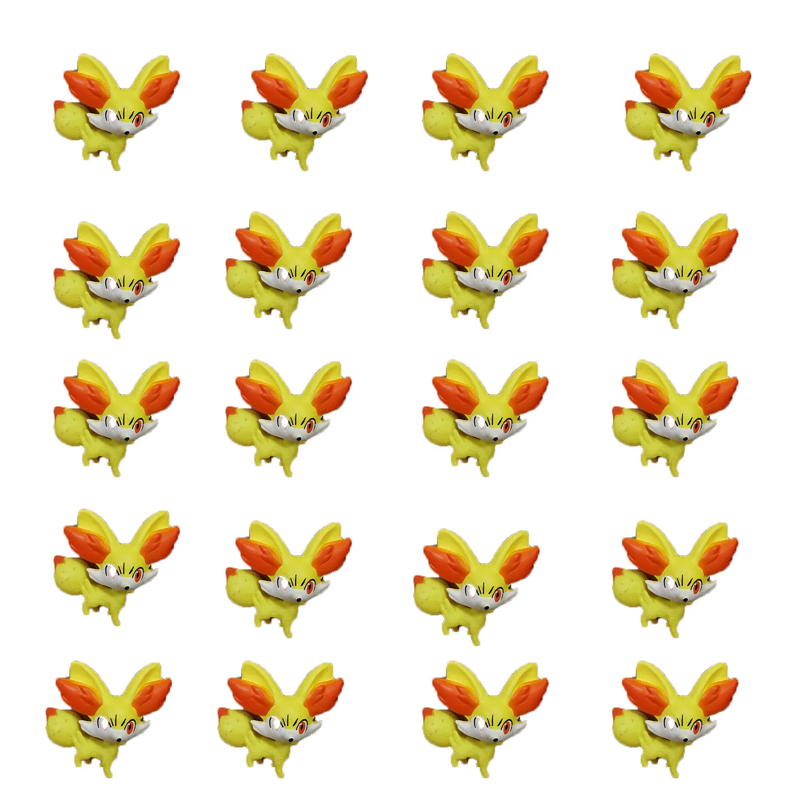 Оптовая продажа, 20 шт./набор, аниме Покемон, экшн-фигурка куклы, кролик, фигурка, ПВХ Модель игрушечная статуэтка, коллекция, украшение, подарок