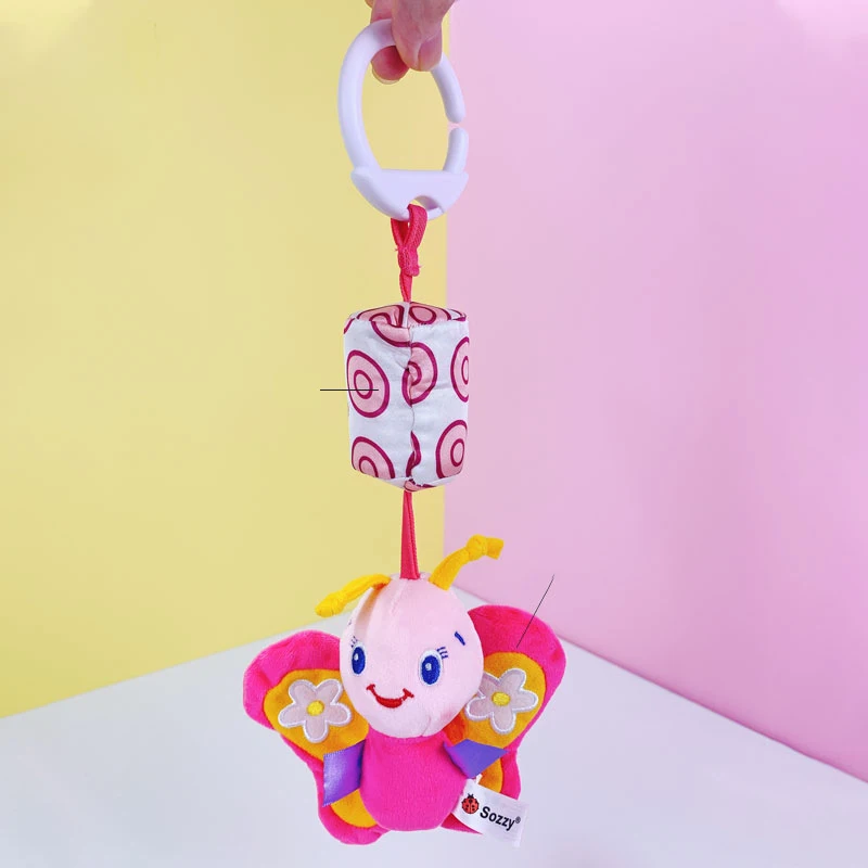 

Baby Plush Toy Bed Wind Chimes Baby Early Educational Toys New Infant Mobile Rattles Bell Toy Stroller for Newborn Kids Toy