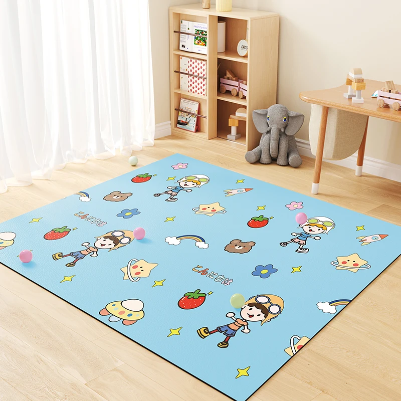 

Cartoon Printing Area Rug For Living Room Baby Crawling Game Play Mats Children'S Bedroom Carpet Decoration Bedside Floor Mat
