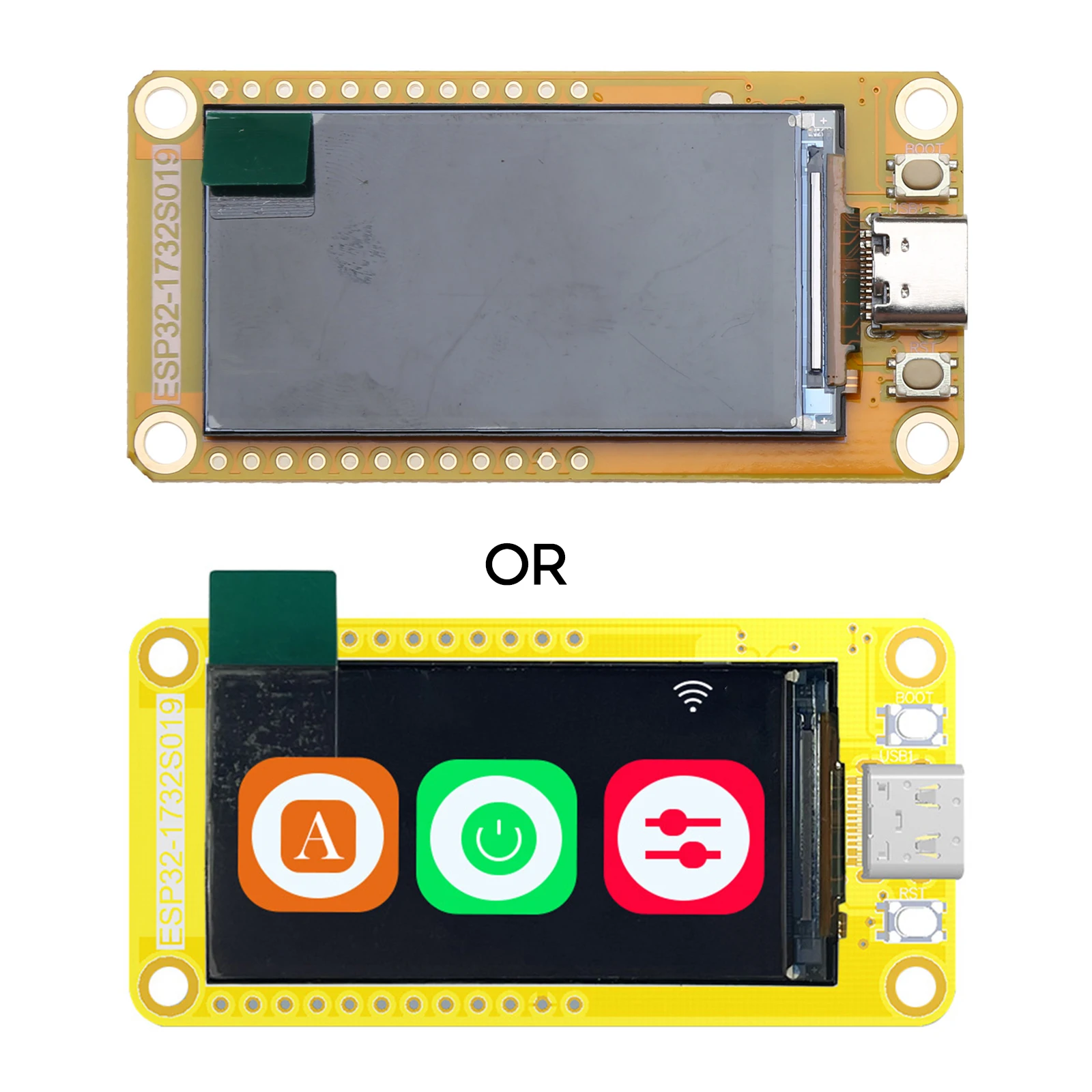 

Макетная плата H7EC ESP32 S3 LVGL с 1,9-дюймовым дисплеем, беспроводное подключение с Wi-Fi и разрешением