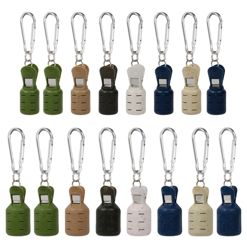 8 шт. защита для приманок кальмаров с карабином крышки крючков рыбалки и креветок