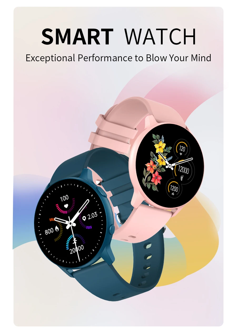 

2022 New Smart Watch Women Full Touch Screen Sports Fitness Watch IP68 Waterproof Bluetooth For Android ios Smart Watch Men