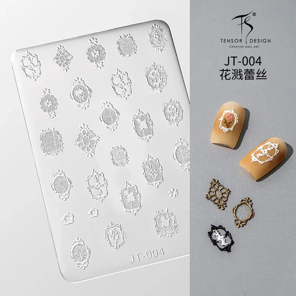 Кружевной узор в стиле рококо этнический ретро бант инструменты для дизайна