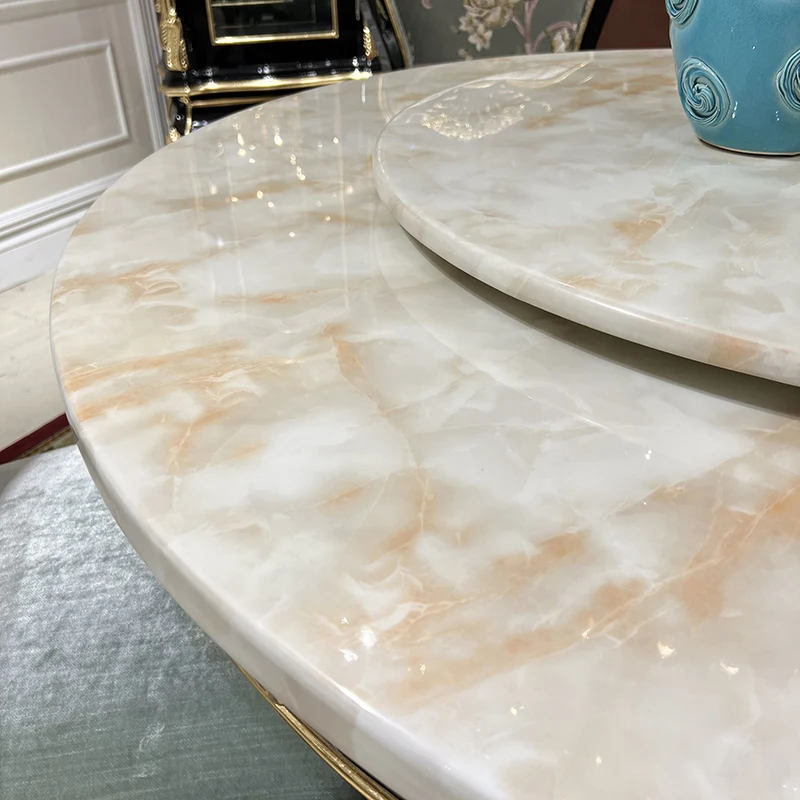 Рисунок 3 - Европейский мраморный обеденный стол и стул