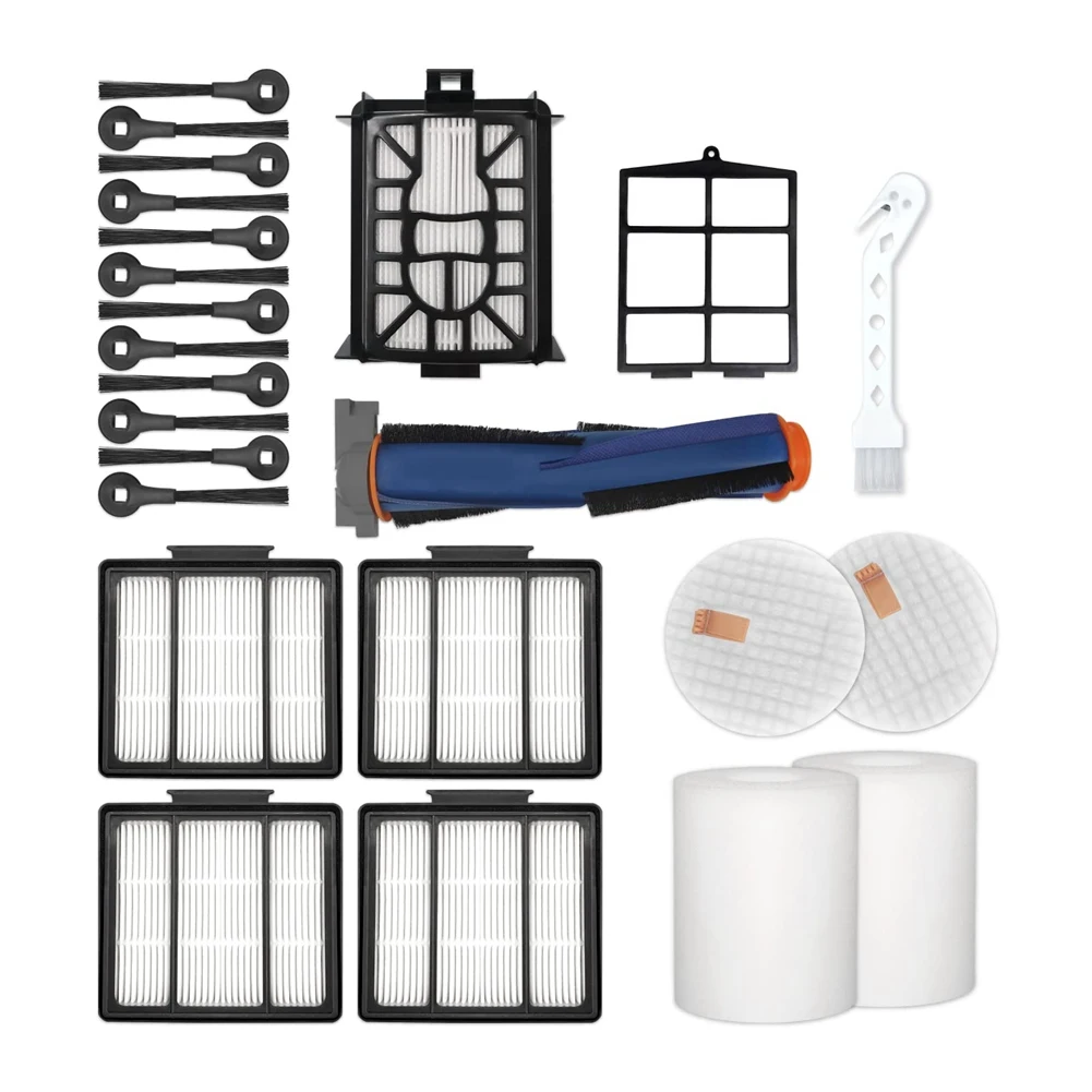 

Сменная основная и боковая щетки, HEPA фильтр, совместимый с роботизированным пылесосом Shark AV2501AE AV2502AE, аксессуары