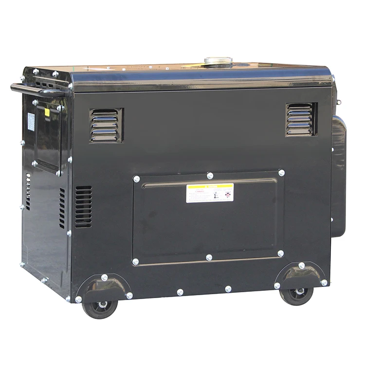 Kenyaarns OEM заводская цена 6 кВА 7 10 однофазный портативный бесшумный матричный