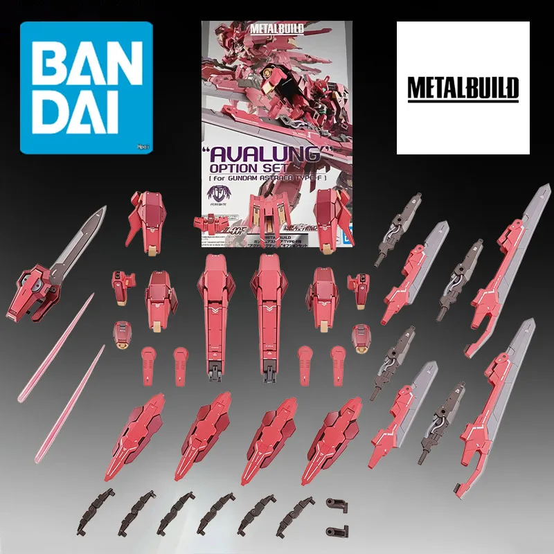 Фото Оригинальный набор Bandai METAL BUILD Gundam Astraea Type-F 180 мм и дополнительный набор Avalanche Dash, аниме-фигурки, игрушки для подарка на Рождество №5