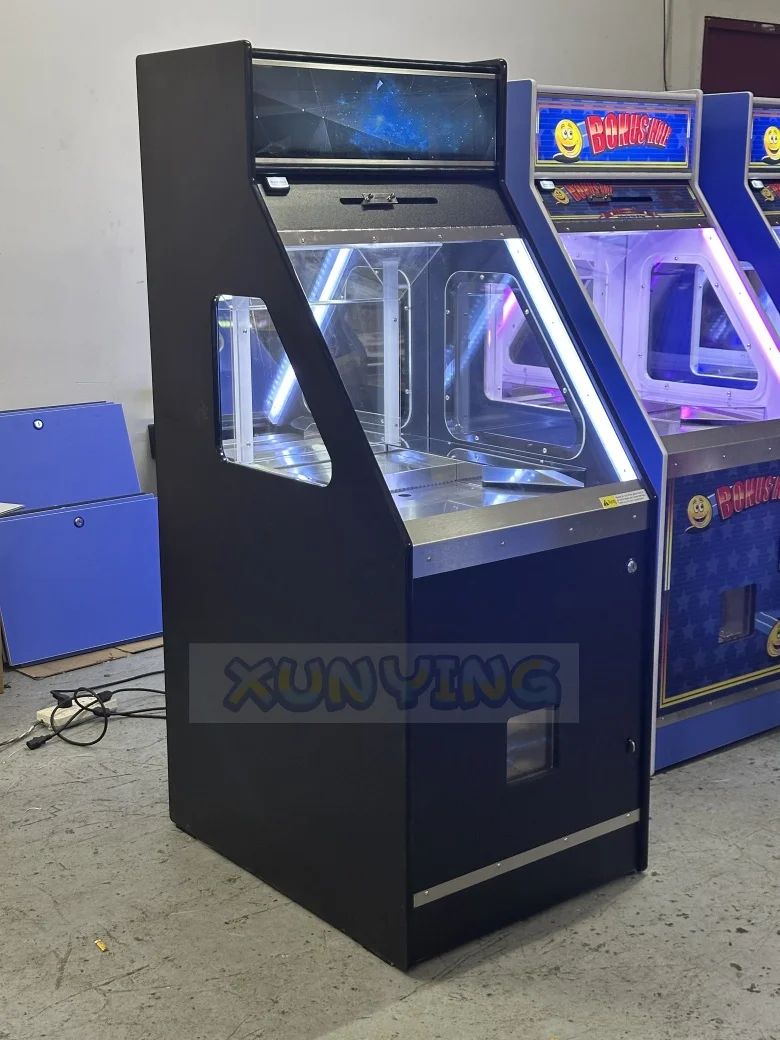 Фото Лидер продаж, металлический толкатель для монет для взрослых, торговый игровой автомат, пластиковый жетон с диспенсером для билетов для продажи, торговля №4