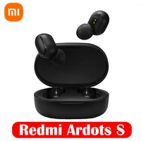 xiaomi redmi airdots s bluetooth earphones tws wireless bt earphone ai control gaming headset with mic noise reduction headphone