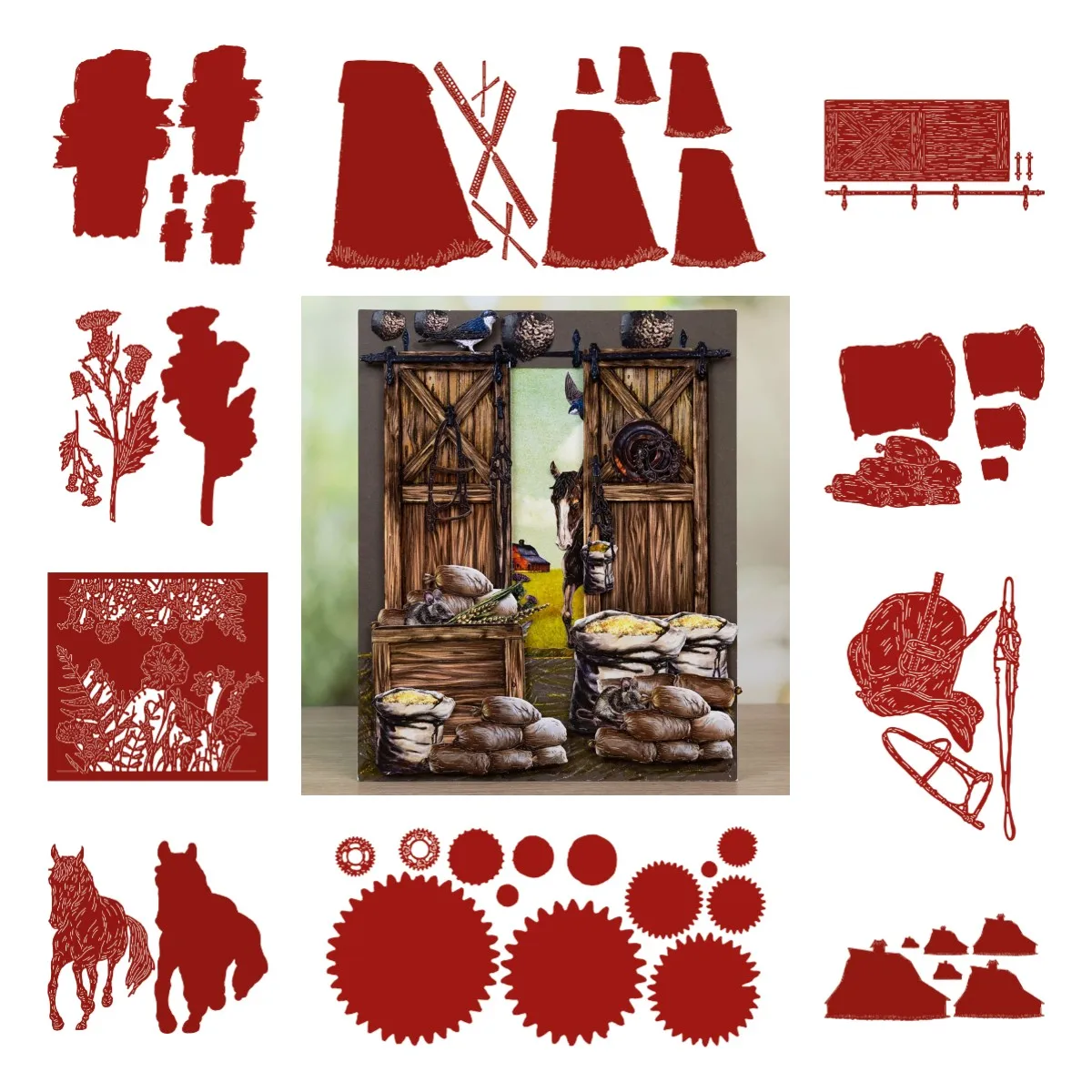 

Изысканные серия инструментов для резки урожая металлическая пресс-форма для украшения «сделай сам» для скрапбукинга рукоделия альбома шаблон декоративная модель