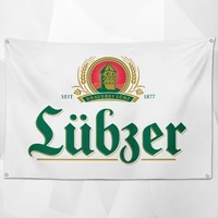 vintage beer day poster wall hanging beverage banner flag with four grommets for dorm room decor outdoor parties oktoberfest c3