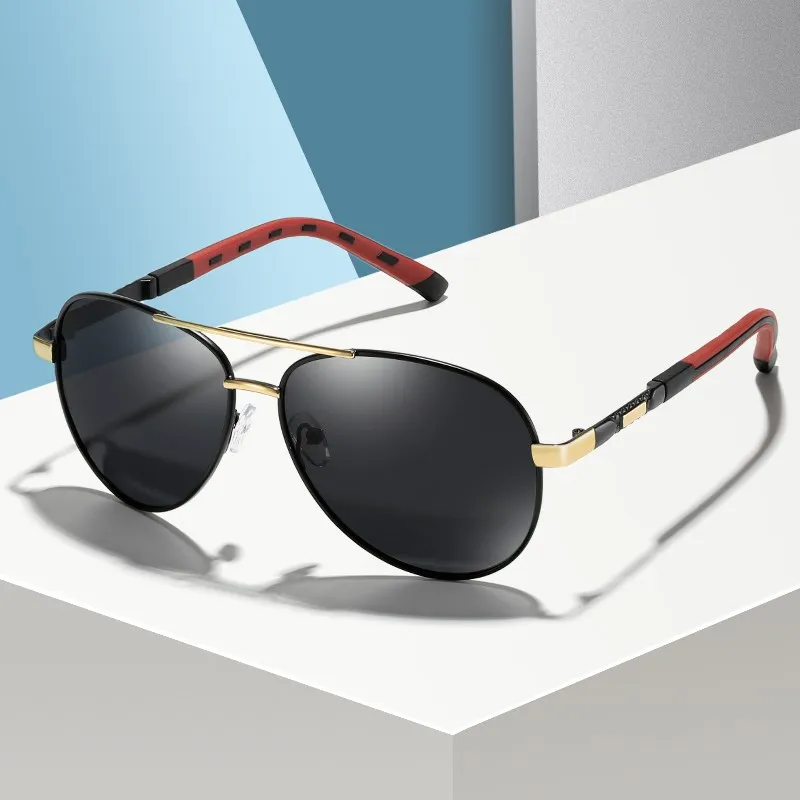 

2020 Polarized Sunglasses Driving Polaroid Sunglasses Men Sun Glasses Pilot Metal Frame Sun Glasses for Men Gafas De Sol