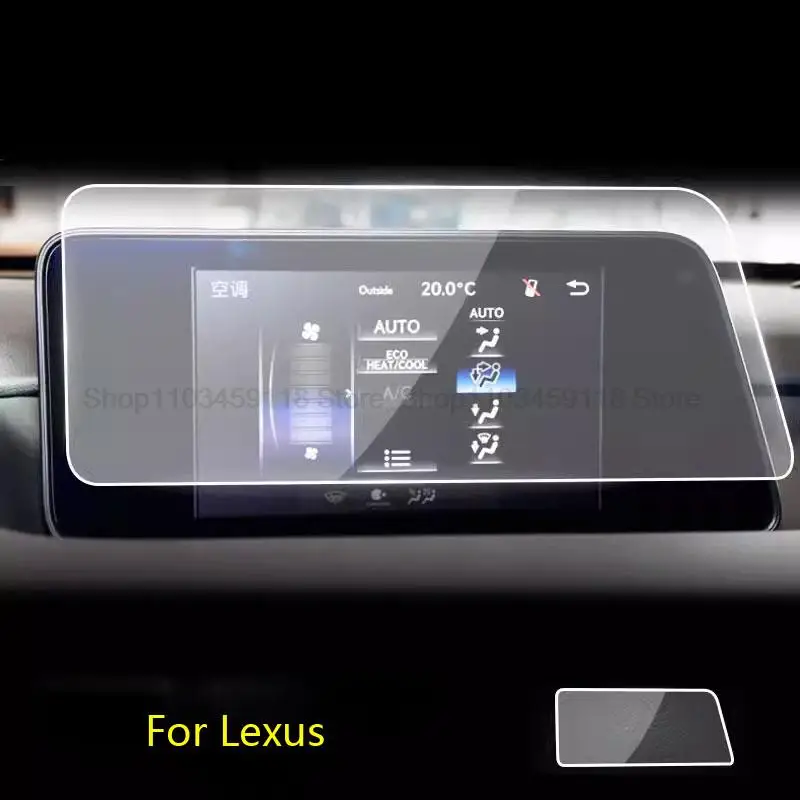 

Защитная пленка из закаленного стекла для Lexus RX 300 350 450h 2016-2020, 8 дюймов, 12,3 дюйма, автомобильная GPS-навигационная пленка против царапин