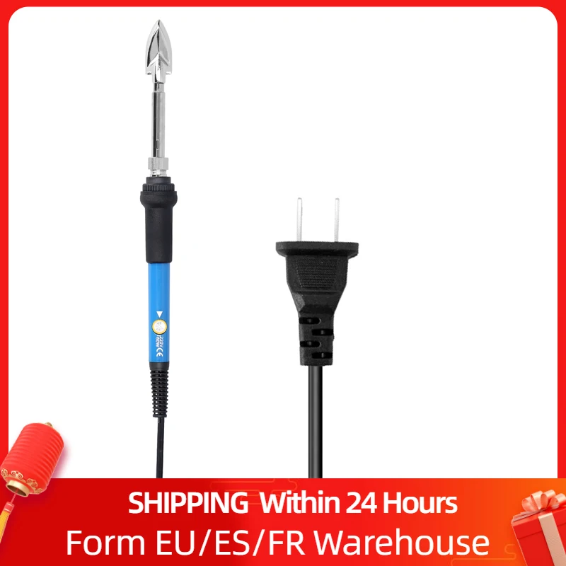 

60W Mini Adjustable Temperature Leather Wrinkle Removal Small Iron Constant Temperature Electric Iron with Storage Bag