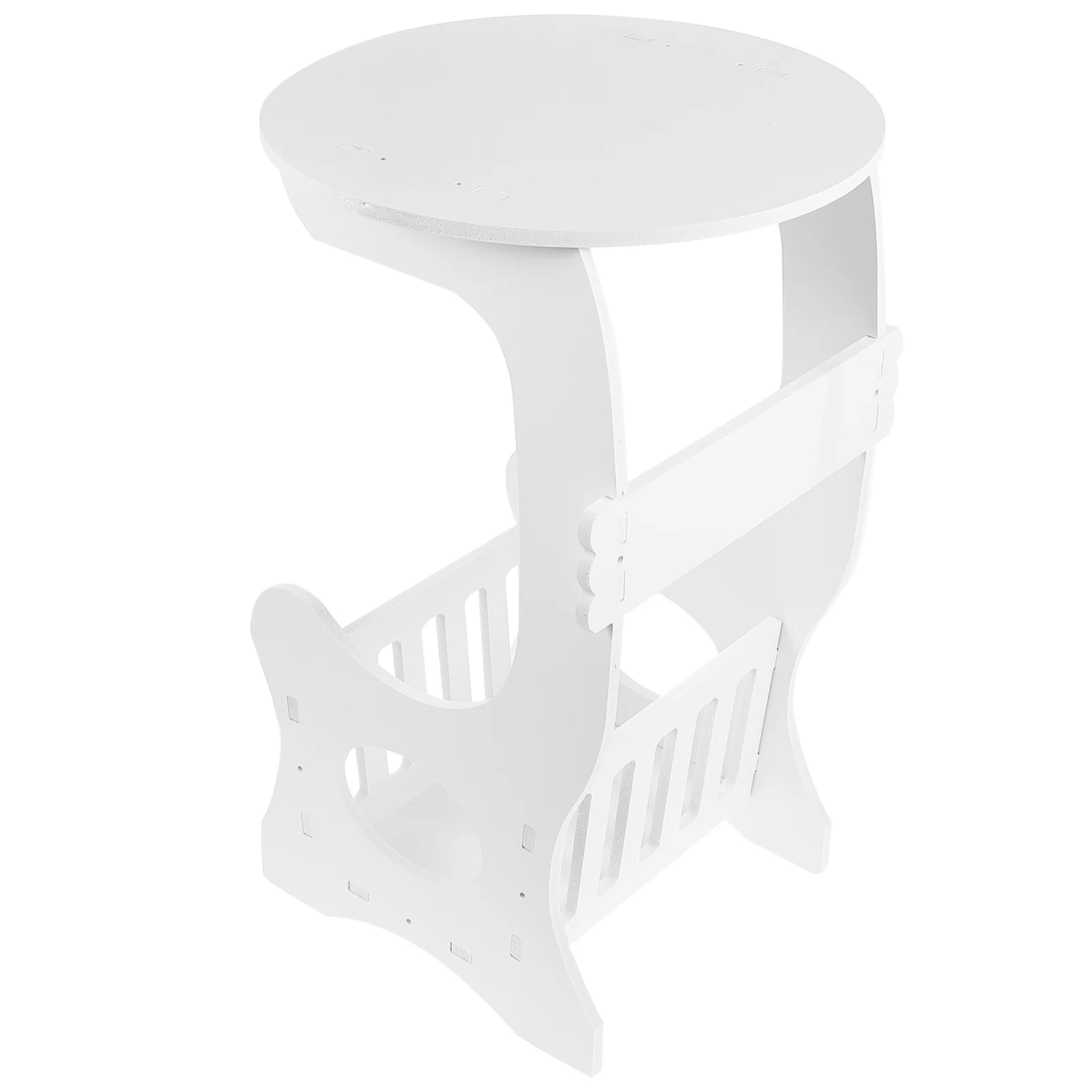 

Белая деревянная тумбочка, прикроватная тумбочка, чайный столик, белая тумбочка, маленький боковой столик
