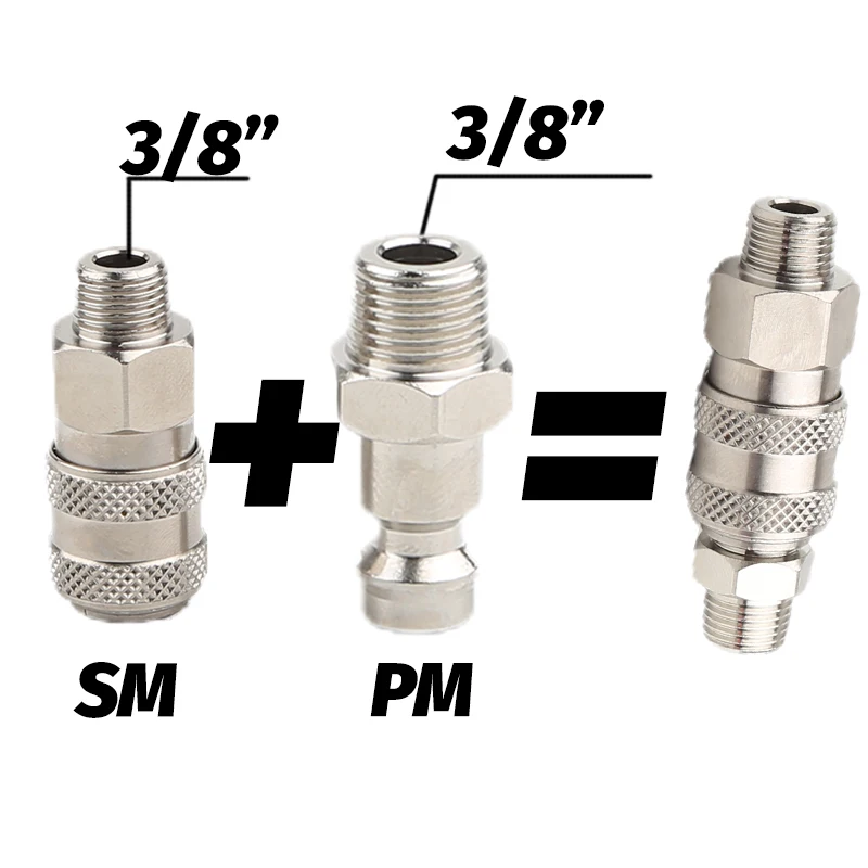 

Пневматические фитинги SLTEC SM PM SP PP SH PH6 8 10 SF