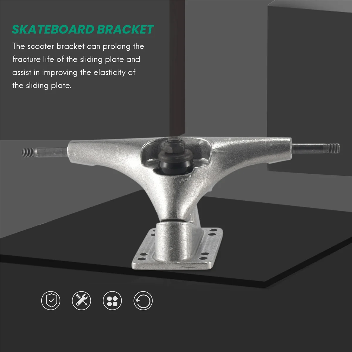 2 шт. 6 25 дюйма серебристый серфинг скейтборд грузовики скейт грузовик рыбья доска