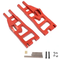 2pcs metal front lower suspension arm for 16 redcat racing shredder rc truck upgrades parts