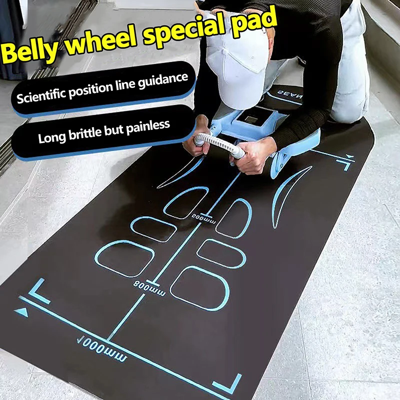 Коврик для йоги нескользящий амортизирующий толстый коврик на колени