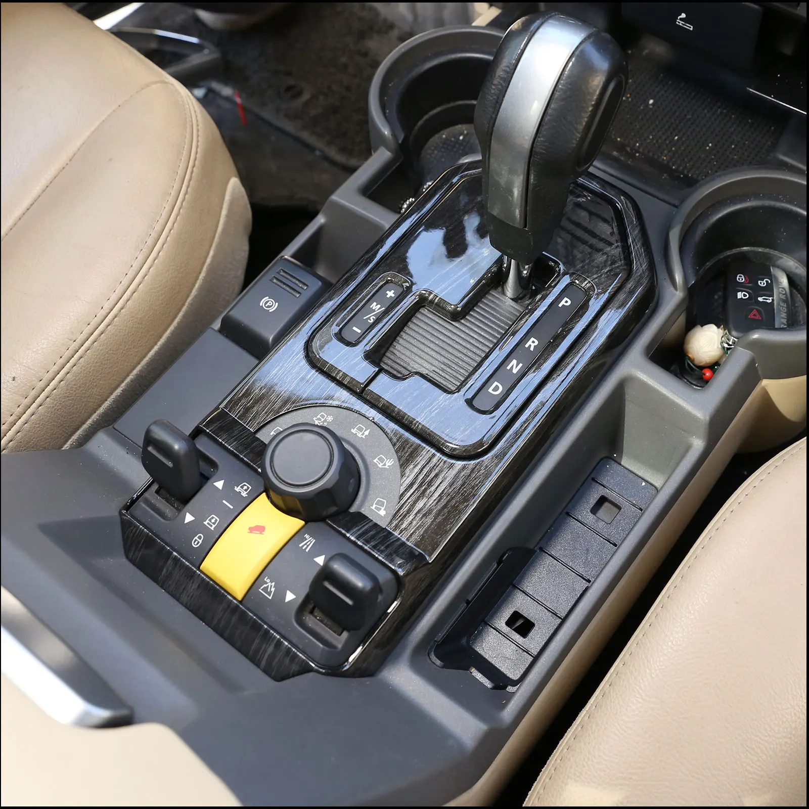 Zinky центральное управление автомобилем фоторамка для Land Rover Discovery 3 LR3 2003-2009 ABS