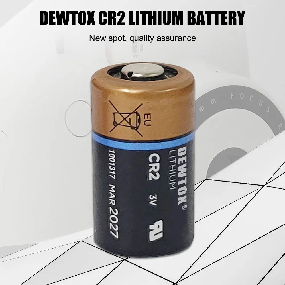 10 шт. DEWTOX CR2 3 в CR15H270 5046LC CR15270 KCR2 850 мАч литий-ионные батареи для камеры безопасности