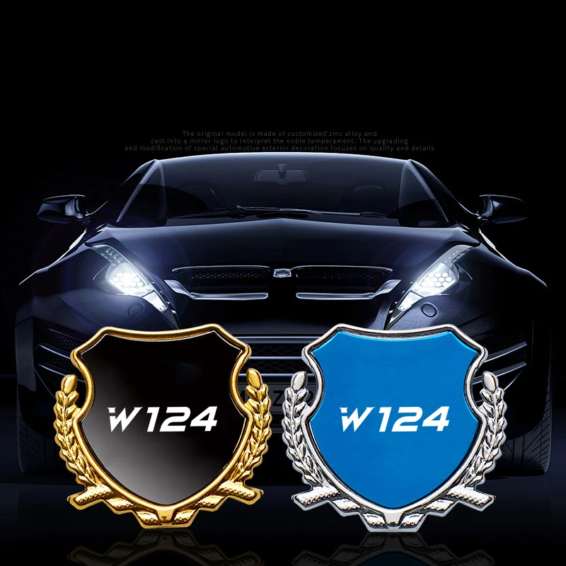 

1 шт., наклейка на боковое крыло автомобиля Mercedes Benz W124