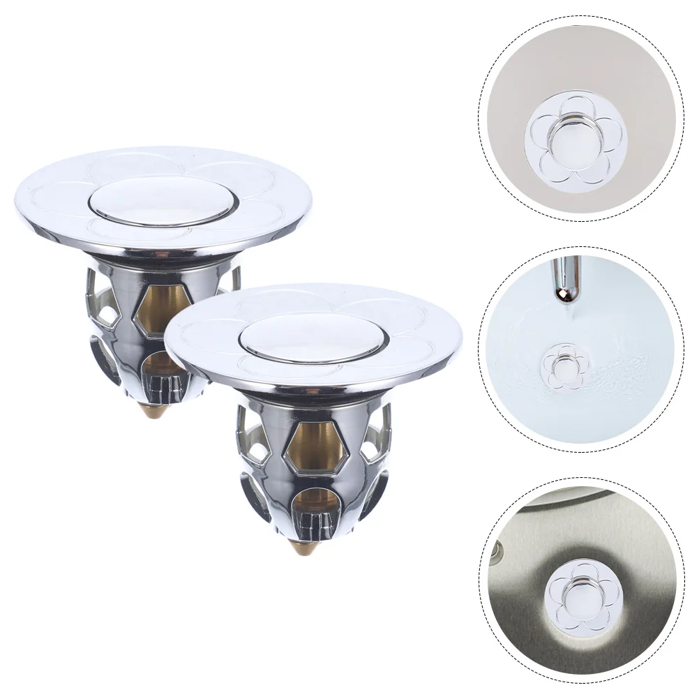 

2 шт., универсальные пробки для дренажа ванны