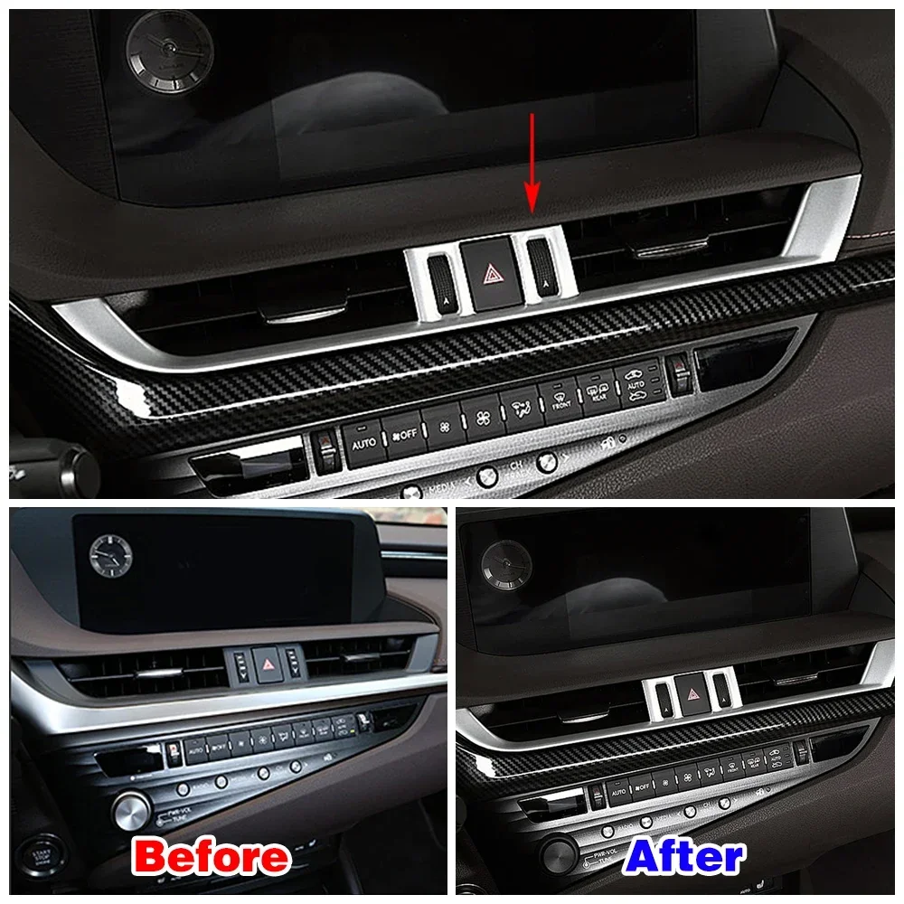 Для Lexus ES ES200 ES250 ES300 ES350 2018 2020 Автомобильная центральная консоль кондиционер