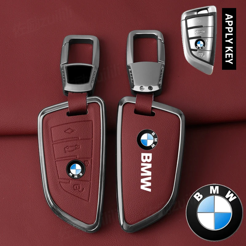 

Для BMW 1 3 5 7 серии X1 X3 X4 X5 F10 F15 F16 F20 F30 F18 F25 M3 M4 E34 Чехол для ключей из сплава Держатель для ключей Брелок Аксессуары