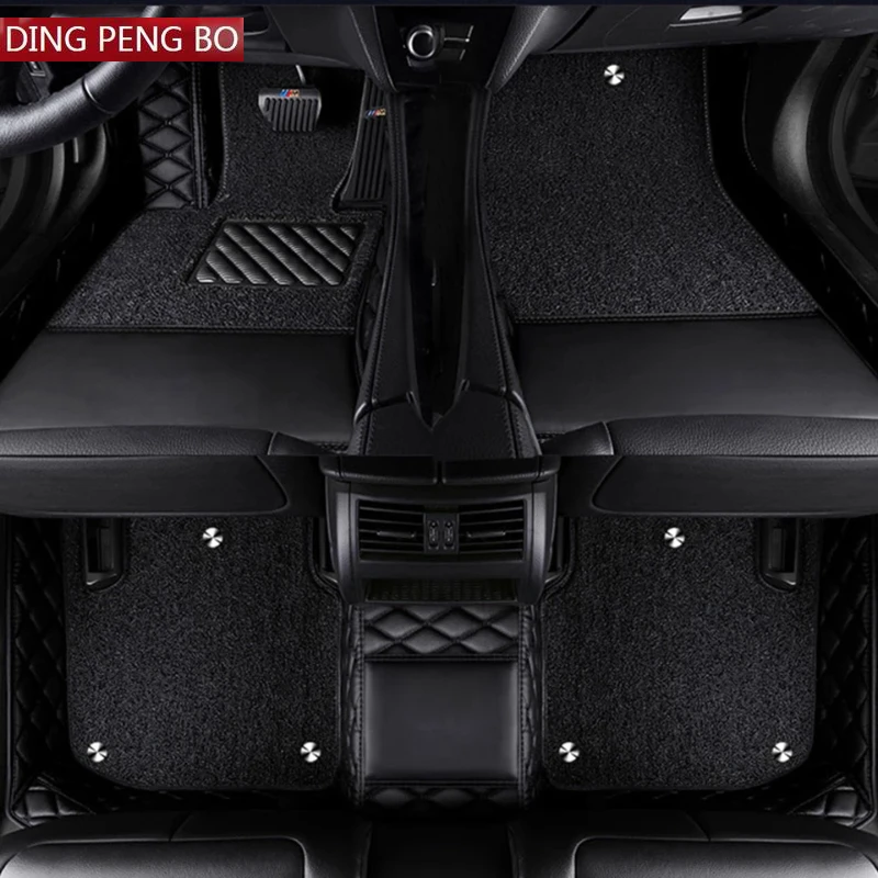 Двухслойный автомобильный напольный коврик под заказ для Mercedes Benz GLA X156 H247 2019-2023 GLB