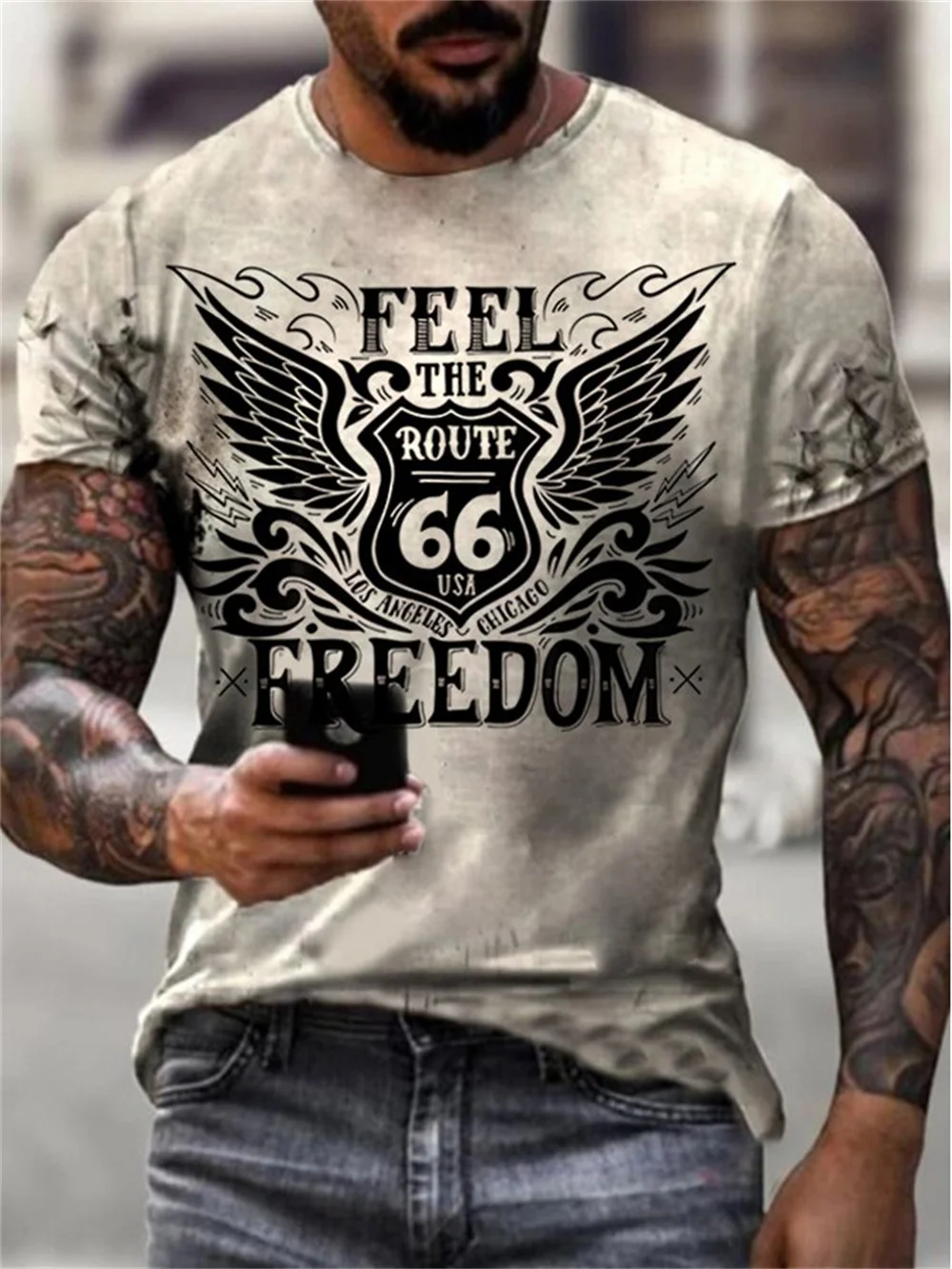 

Fashion Vintage Print Men's T-Shirt Summer Oversized Short Sleeve Male T-Shirts Harajuku T Shirts Men Camiseta Tops Tees 6XL