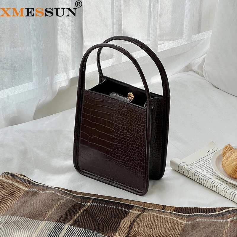 

XMESSUN New Crocodile Pattern Crossbody Bag For Women Fashion Design High Quality PU Leather Lady Shoulder Messenger Handbags