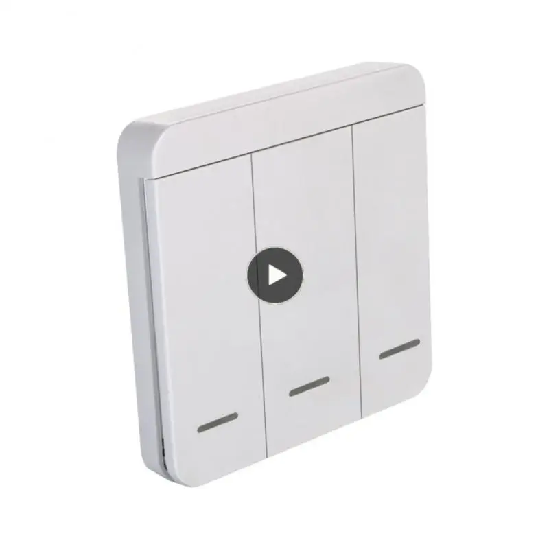 

Remote Control Wall Switch 433 Mhz Wiring Free Smart Home Random Paste Remote Intelligent Switch Wireless Remote Control