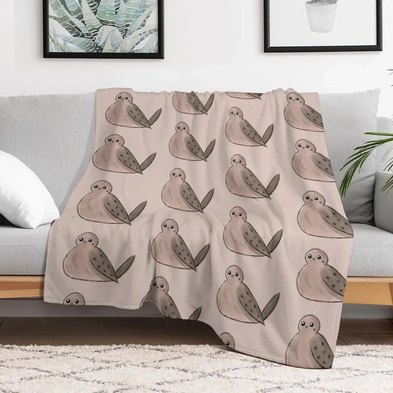 BORB: одеяло из фланели для сна с голубей