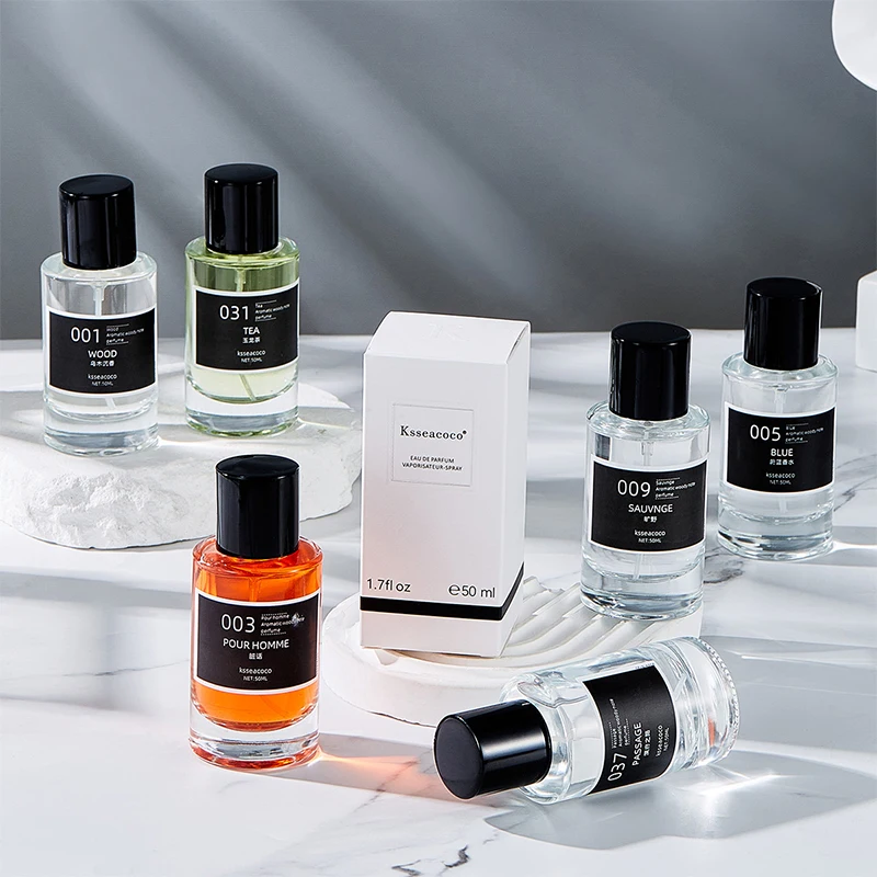 Фото Брендовые духи Стойкий аромат Новый свежий легкий аромат Tk Лидер продаж Элегантный аромат Вуди 50 мл Мужские и женские духи №2