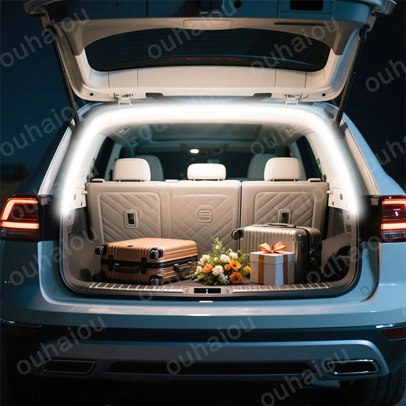 

Для Volkswagen Teramont/X модификационный светильник багажника Атмосферные фонари Белый теплый белый задний светодиодный светильник багажника