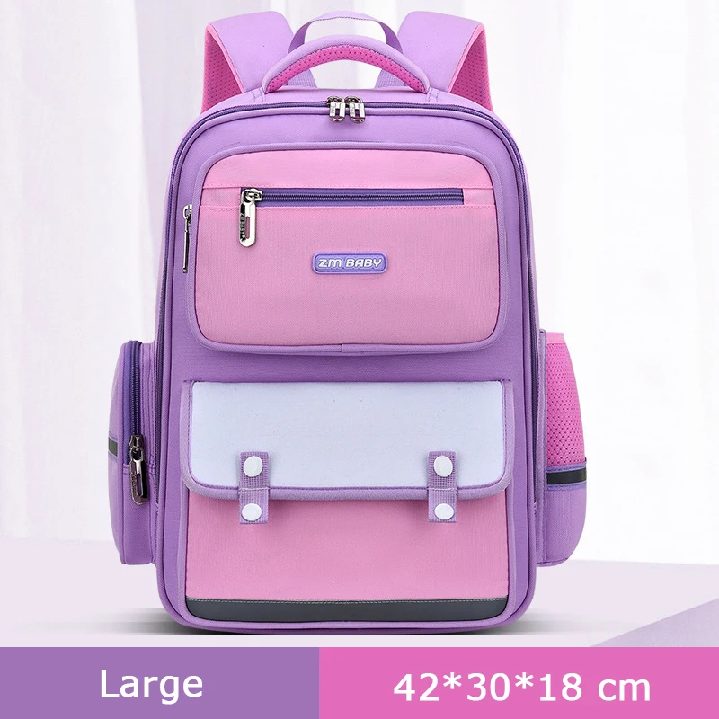 Chinese Style Retro Children Orthopedic School Bags Designer Casual Girls Student Backpacks Kids Schoolbags Mochila Backpack