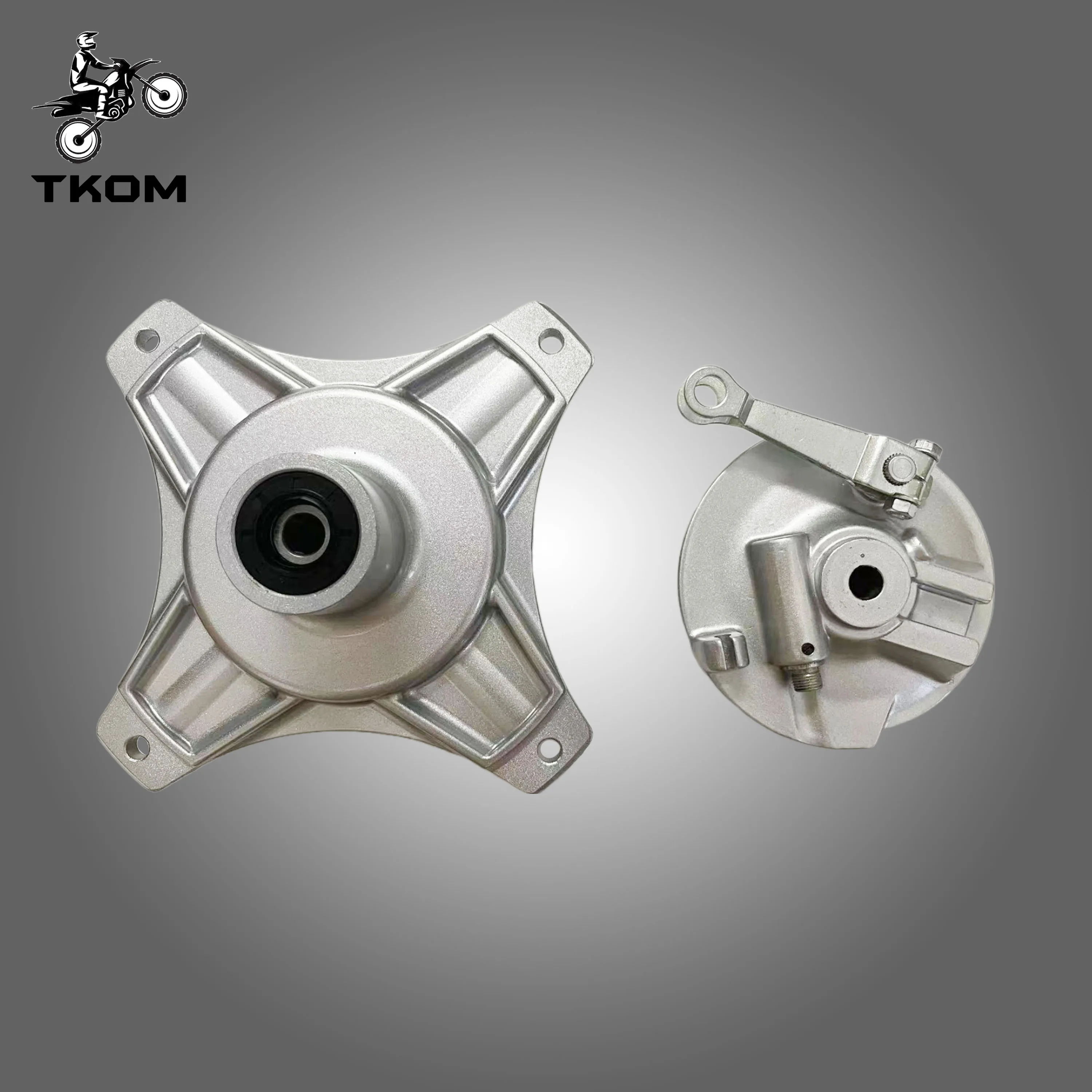 CT70 Передняя и задняя ступица с комплектом тормозных крышек Ступица Барабанные