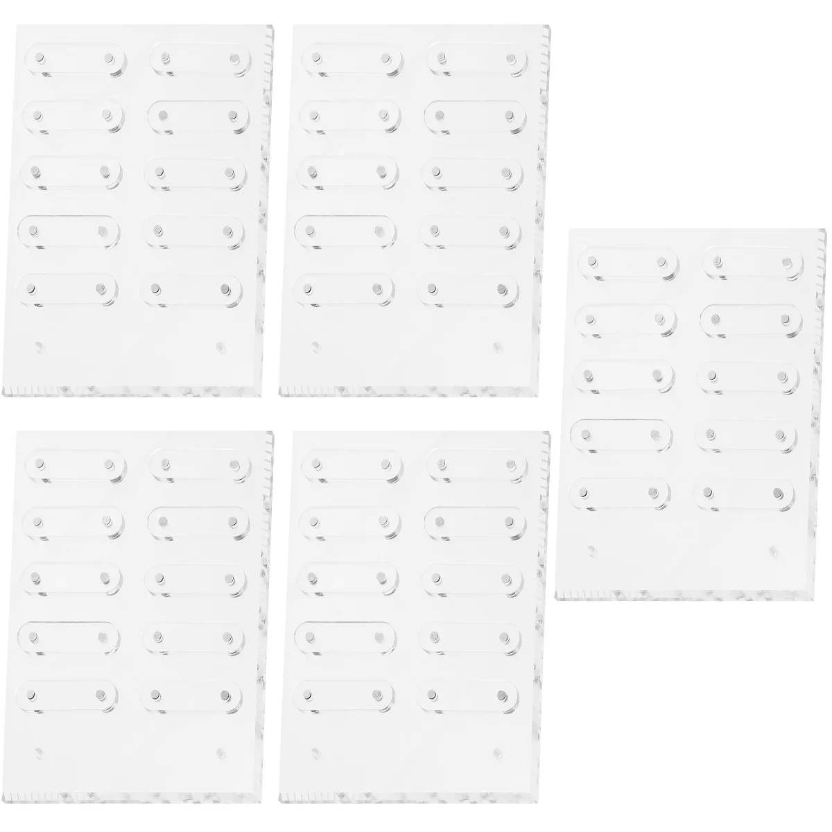 

5 Sets Magnetic Nail Display Board Nail Display Holder Salon Nail Color Showing Board