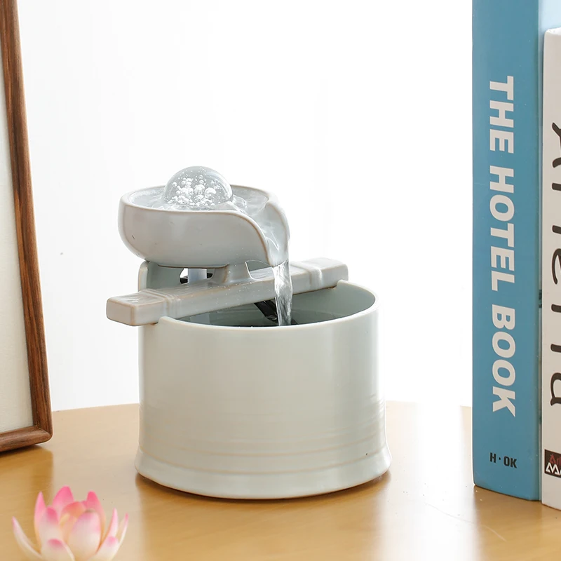 Приносящий удачу водный орнамент домашний фонтан цикл украшение для гостиной