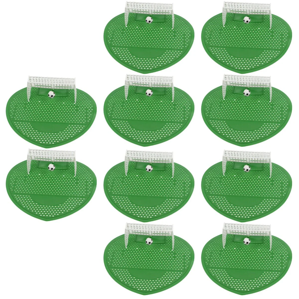 

10 Pcs Urinary Catheter Degree Deodorant Men Urinal Screen Toilet Deodorizer Mat Silica Gel Bathroom Man Screens