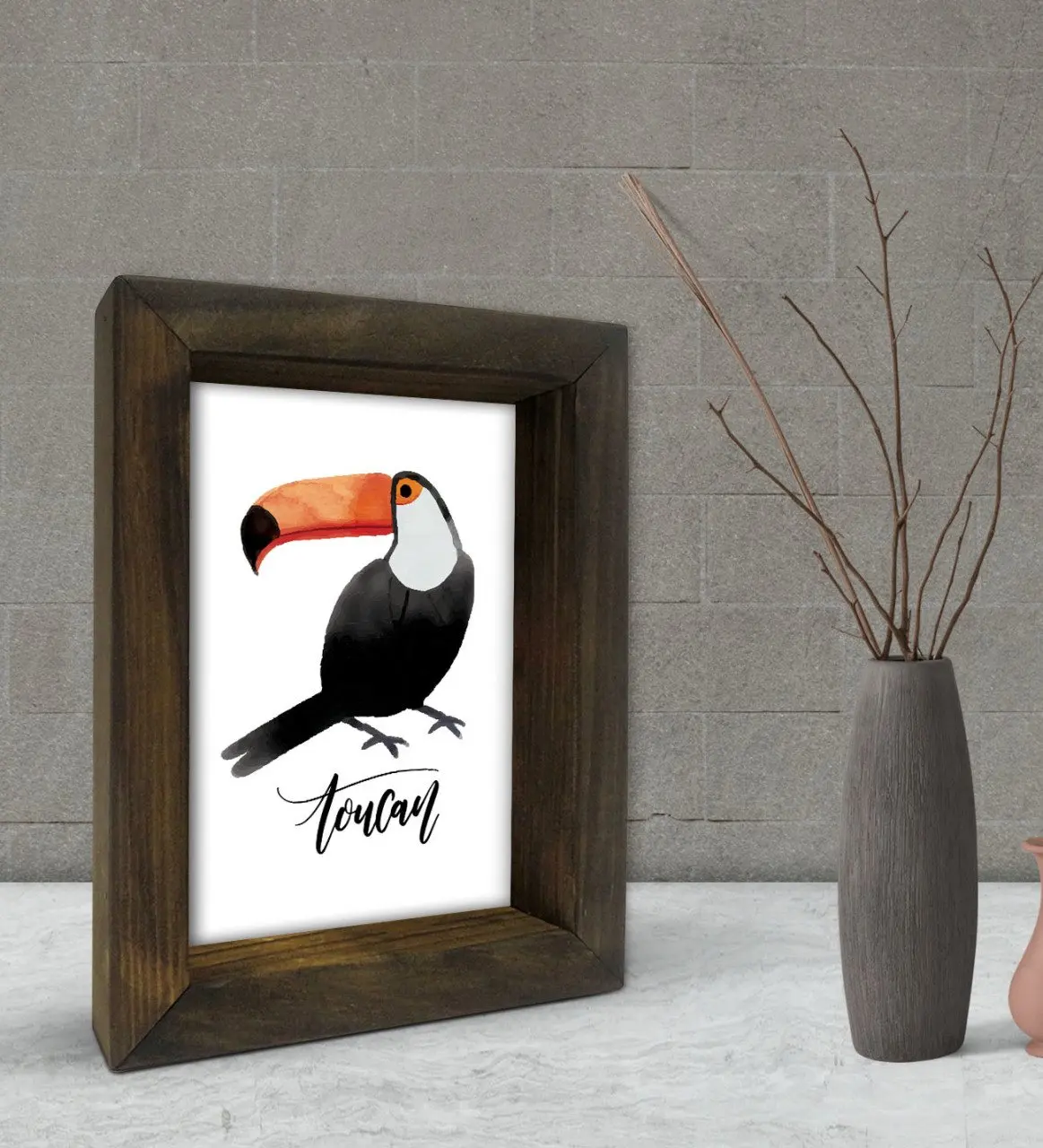 

BK Подарочная декоративная рама из натурального массива дерева 15x20 см-53